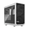 Fractal Design Meshify 2 White TG Angled Front View