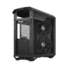 Fractal Design Torrent Compact Black Solid Angled Back View