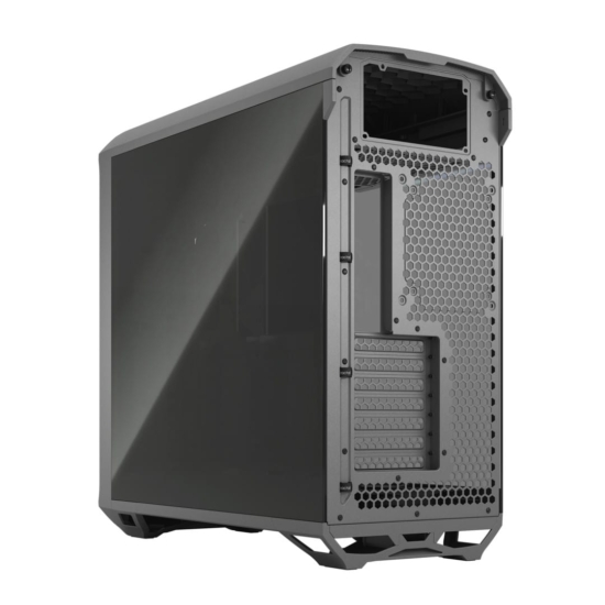 Fractal Design Torrent Grey Light TG Angled Back View