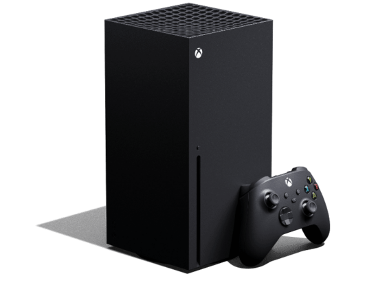 Xbox Series X Angled Front View