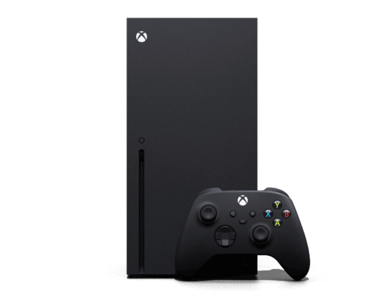 Xbox Series X Flat Front View