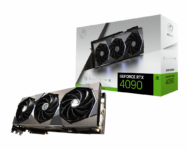 MSI NVIDIA GeForce RTX 4090 SUPRIM X 24GB Box View