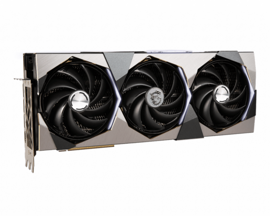 MSI NVIDIA GeForce RTX 4090 SUPRIM X 24GB Angled Front View