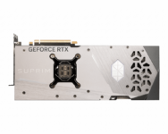 MSI NVIDIA GeForce RTX 4090 SUPRIM X 24GB Backplate View