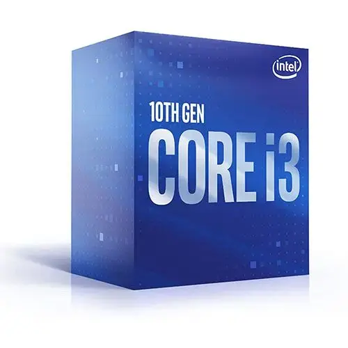 Intel Core I3-10100 Box View