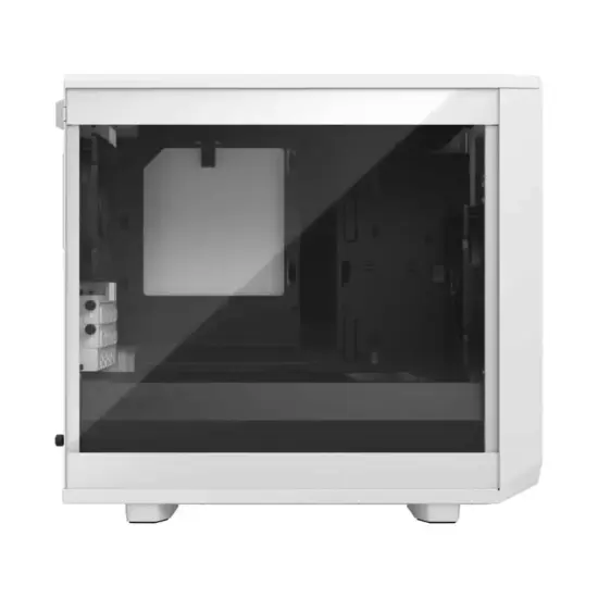 Fractal Design Meshify 2 Nano White TG Side View