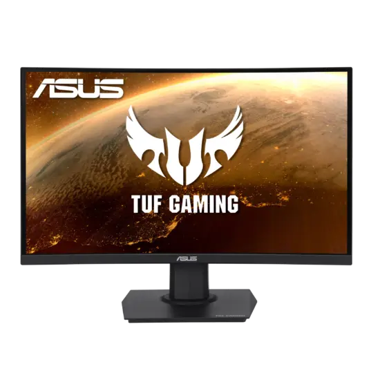 Asus TUF Gaming VG24VQE Flat Front View