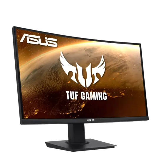 Asus TUF Gaming VG24VQE Angled Front View