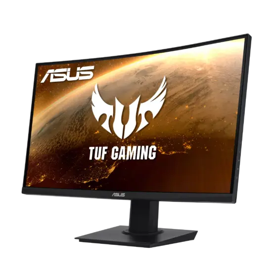 Asus TUF Gaming VG24VQE Angled Front View