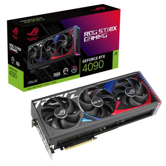 ASUS ROG Strix NVIDIA GeForce RTX 4090 24GB Box View