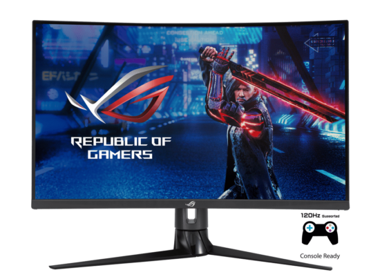 Asus ROG Strix XG32VC Flat Front View