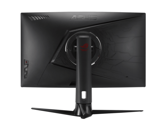 Asus ROG Strix XG32VC Flat Rear View