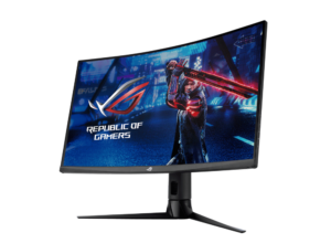 Asus ROG Strix XG32VC Angled Front View