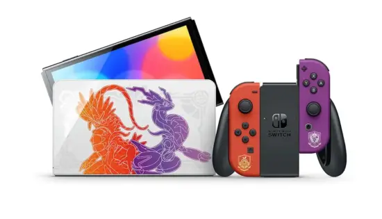 Nintendo Switch – OLED Model Pokémon Scarlet & Violet Edition Cover View