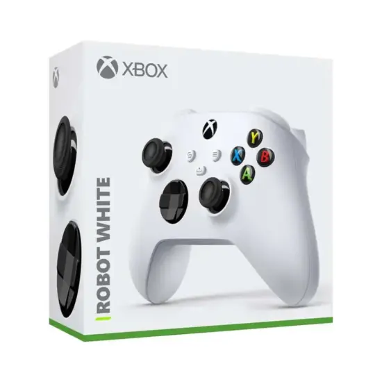 Xbox Wireless Controller - Robot White Box View