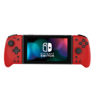 HORI Nintendo Switch Red Split Pad Pro Angled Front View