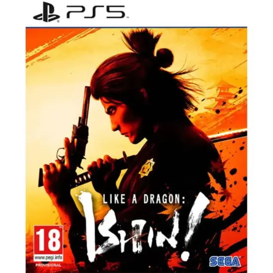 Like a Dragon: Ishin! Box Art PS5