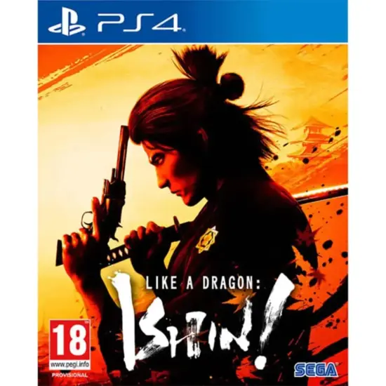 Like a Dragon: Ishin! Box Art PS4