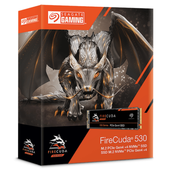 Seagate FireCuda 530 500GB without Heatsink Box View