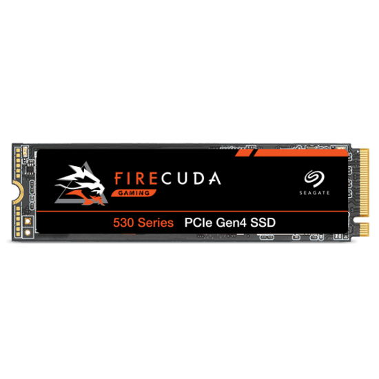 Seagate FireCuda 530 500GB without Heatsink Flat Front View