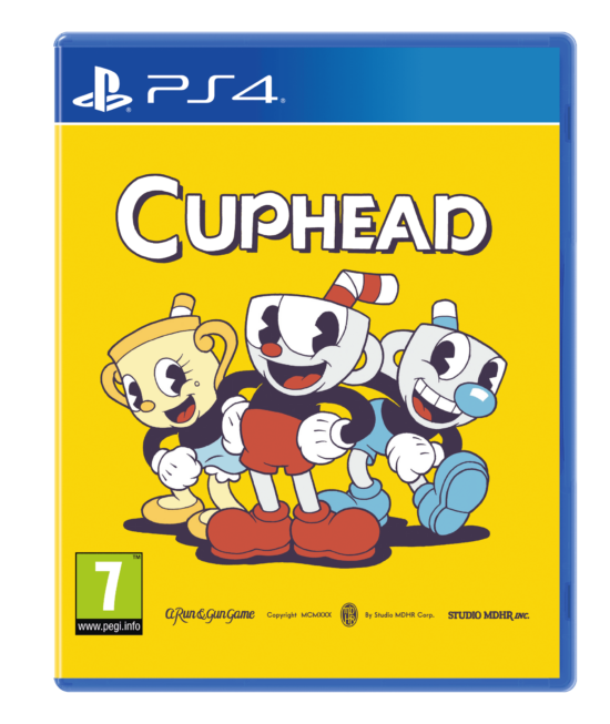 Cuphead Box Art PS4