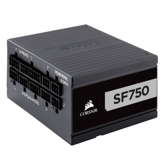 Corsair SF750 Angled View