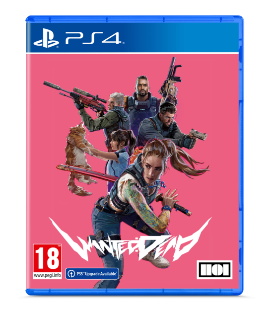 Wanted: Dead Box Art PS4