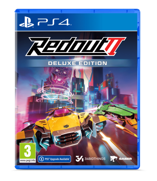 Redout 2: Deluxe Edition Box Art PS4