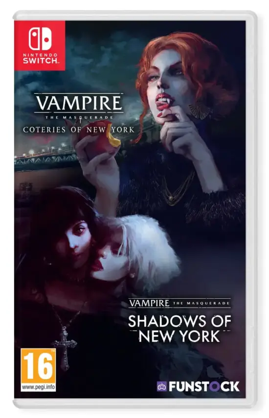 Vampire the Masquerade Coteries and Shadows of New York Box Art NSW