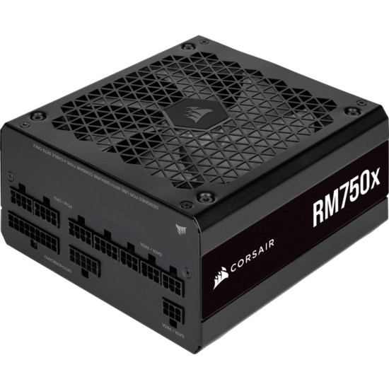 Corsair RM750X V2 Black Angled View