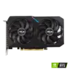 ASUS Dual NVIDIA GeForce RTX 3050 OC Flat Front View