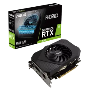 ASUS Phoenix NVIDIA GeForce RTX 3050 8GB Box View