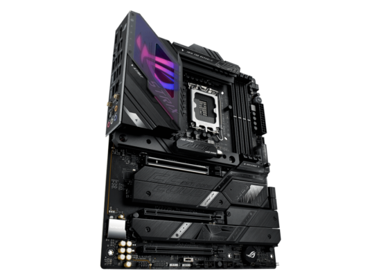 ASUS ROG Strix Z790-E Gaming WiFi Angled Front View