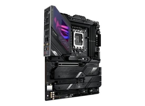 ASUS ROG Strix Z790-E Gaming WiFi Angled Front View