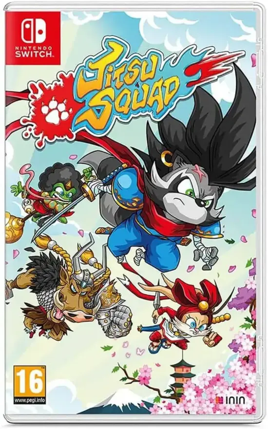 Jitsu Squad Box Art NSW