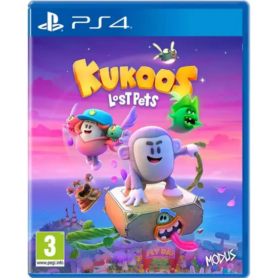 Kukoos: Lost Pets Box Art PS4