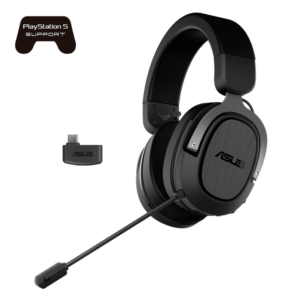 ASUS TUF Gaming H3 Wireless Headset – Gun Metal