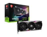 MSI NVIDIA GeForce RTX 4070 Ti GAMING TRIO Box View