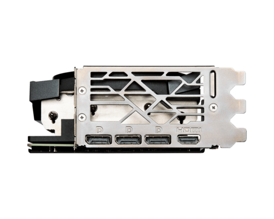 MSI NVIDIA GeForce RTX 4070 Ti GAMING TRIO I/O View