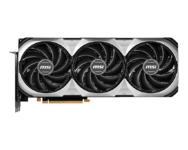 MSI NVIDIA GeForce RTX 4080 16GB VENTUS 3X OC Flat Front View