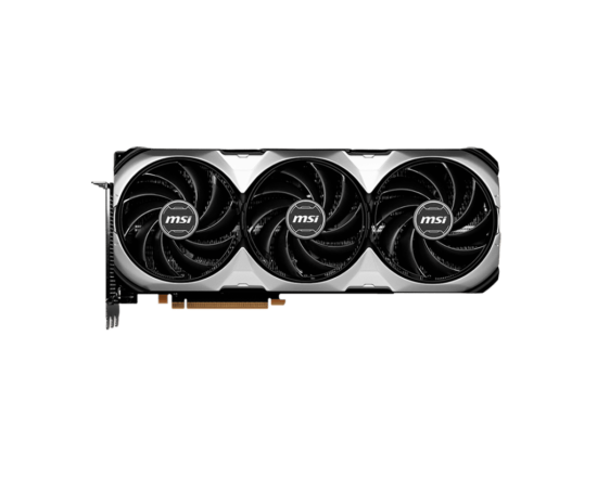MSI NVIDIA GeForce RTX 4090 VENTUS 3X Flat Front View