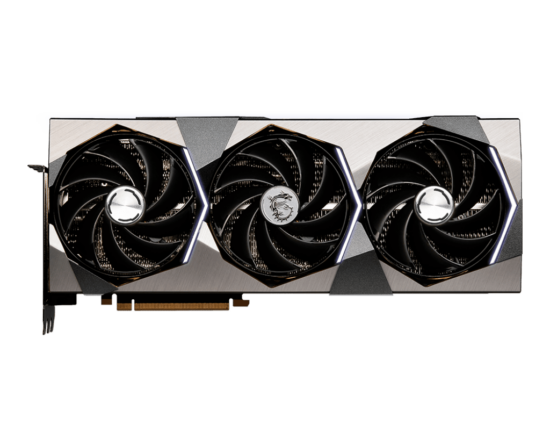 MSI NVIDIA GeForce RTX 4090 SUPRIM Flat Front View