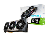 MSI NVIDIA GeForce RTX 3070 Ti SUPRIM X Box View