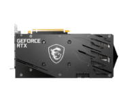 MSI NVIDIA GeForce RTX 3060 Ti GAMING X Backplate View