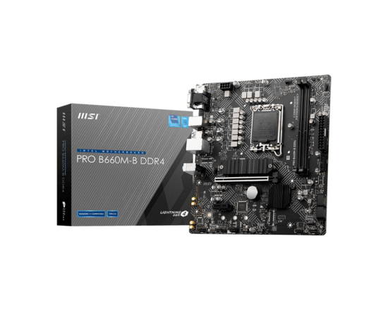 MSI PRO B660M-B DDR4 Box View