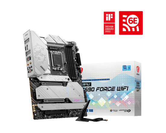 MSI MPG Z690 FORCE WIFI Box View