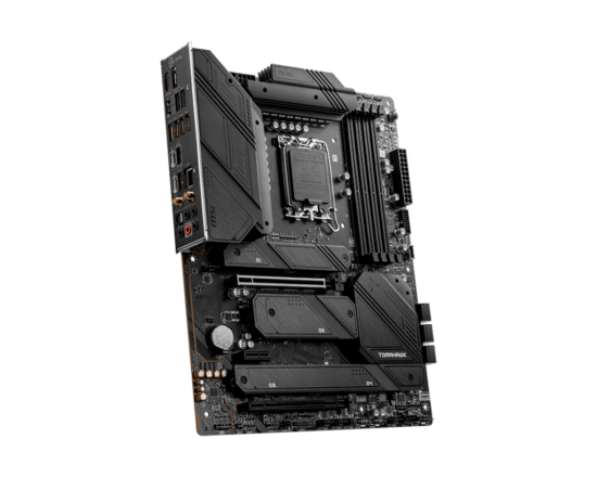 MSI MAG Z790 TOMAHAWK WIFI DDR4 Angled Front View