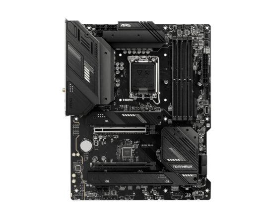 MSI MAG B760 TOMAHAWK WIFI Flat Front View