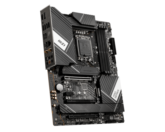 MSI PRO Z790-A WIFI DDR4 Angled Front View