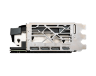MSI NVIDIA GeForce RTX 4070 Ti GAMING X TRIO I/O View
